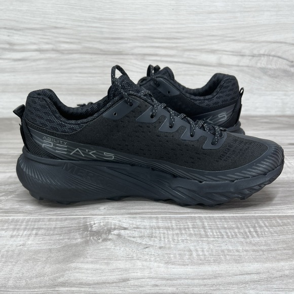 Merrell Men\'s Sneaker Agility Peak 5 Black Black Running Shoes Mens 9.5 J068045 main image 9